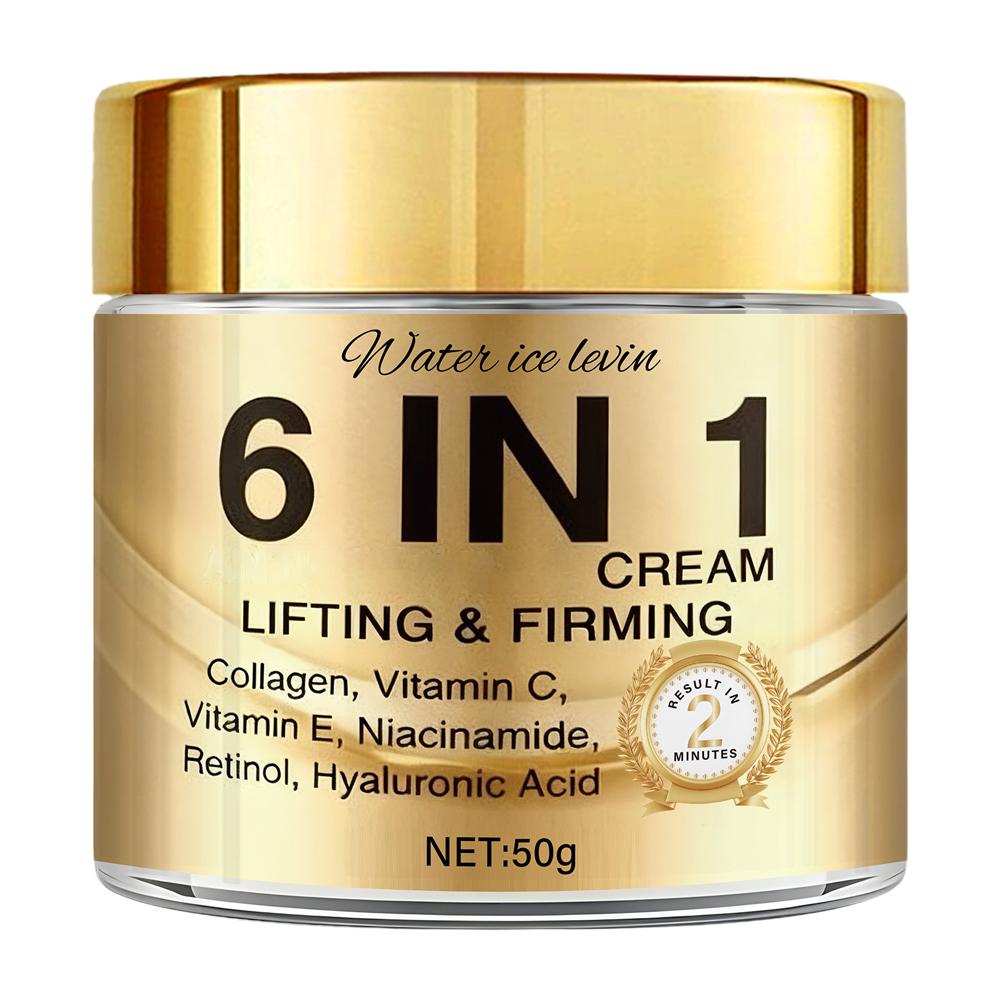 Vitamin C Serum Face - ครีมบำรุงผิวหน้า 6 in 1 คอลลาเจน ยกกระชับผิว