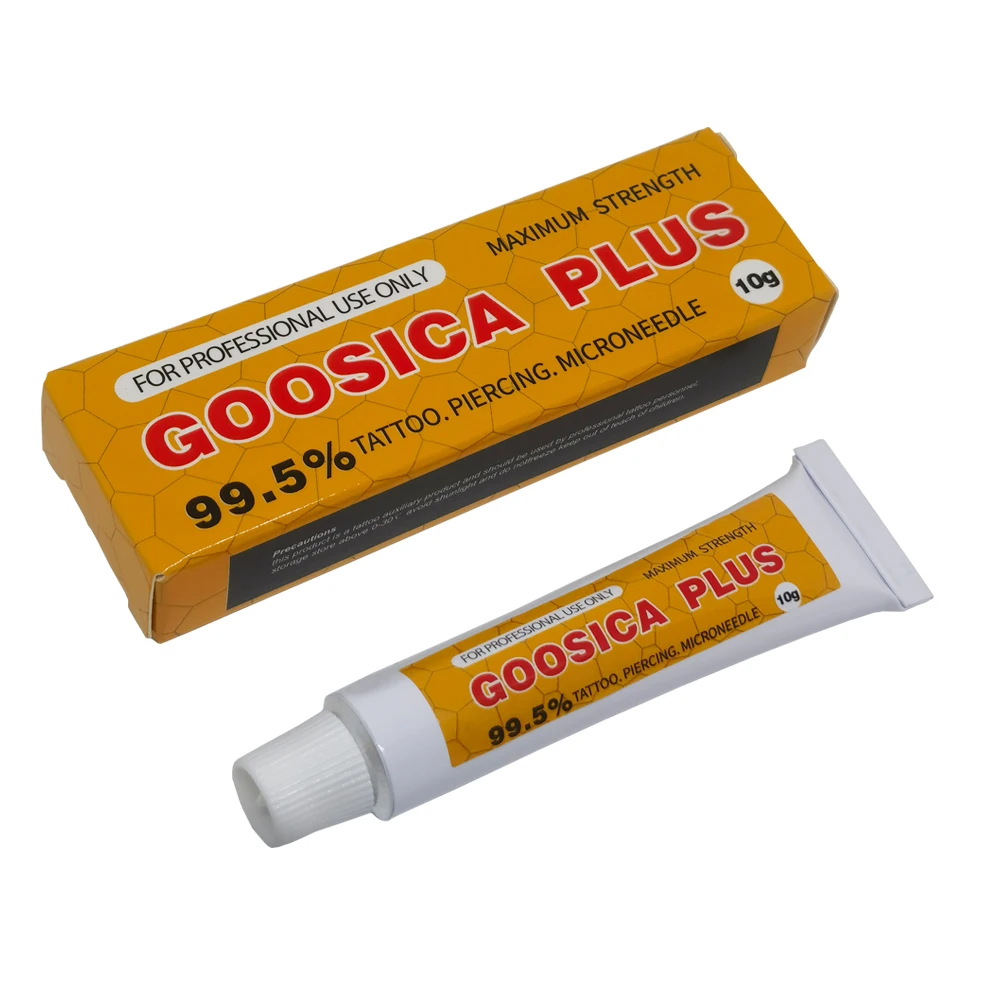 Makeup Plus Beauty - 99.5% Goosica plus Tattoo ครีมก่อนแต่งหน้าถาวร Microblading
