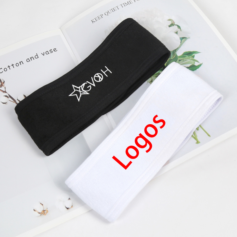 Beauty Makeup Logo Design - ที่คาดผมแบบกำหนดเองใหม่ พร้อมรูปภาพและโลโก้ตามแบบที่คุณออกแบบ ที่คาดผมสำหรับผู้หญิง โยคะ กีฬา ร้านเสริมสวย