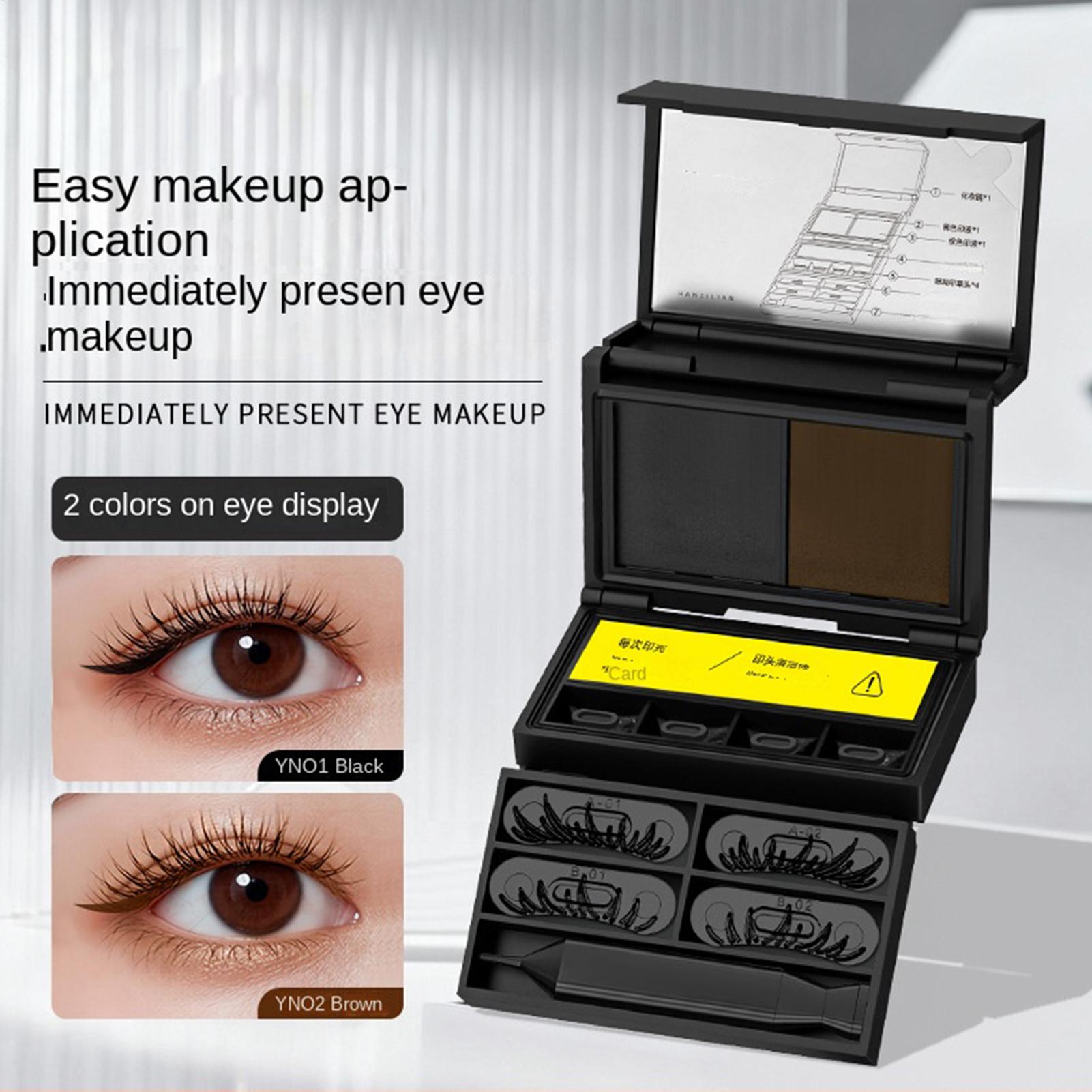 แสตมป์ติดขนตา 3 in 1 ติดทนนาน  - Beauty Mark Makeup บทวิจารณ์และราคา
