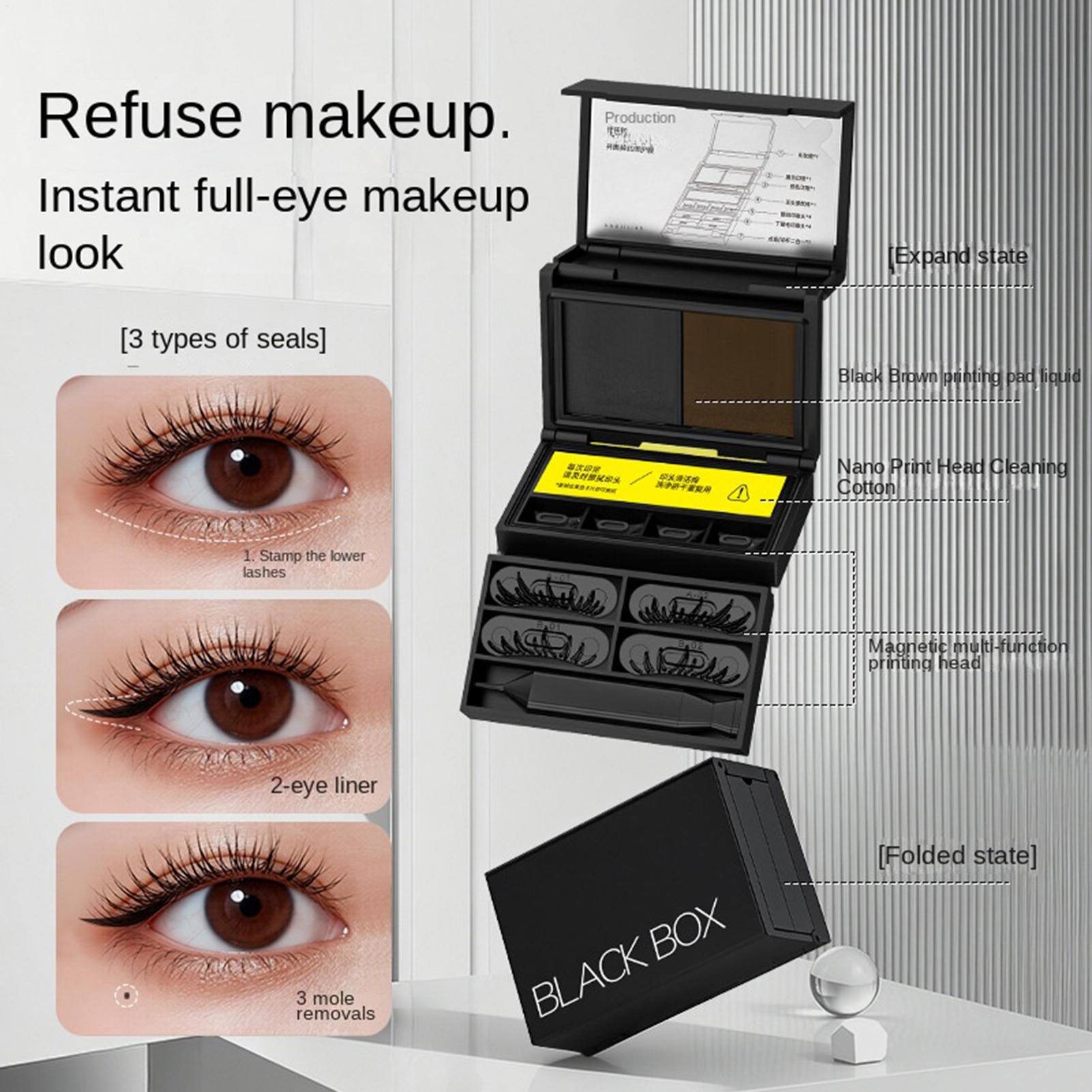 แสตมป์ติดขนตา 3 in 1 ติดทนนาน  - Beauty Mark Makeup บทวิจารณ์และราคา