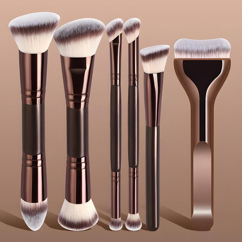 ชุดแปรงแต่งหน้าแบบสองหัว แปรงร - Ms Beauty Makeup บทวิจารณ์และราคา