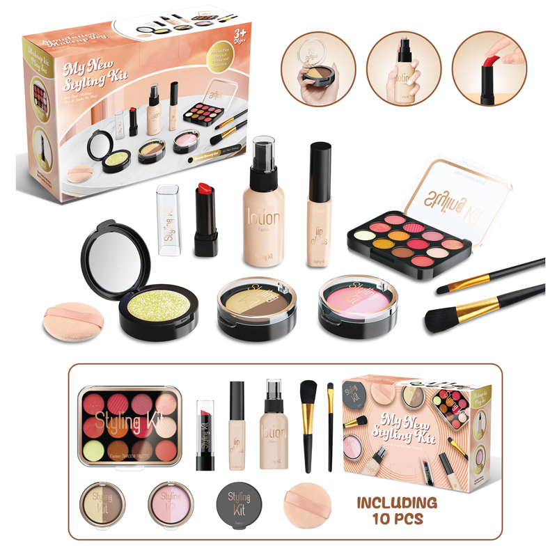 10 ชิ้นจําลองสาวความงามเล่นชุด - Beauty Makeup Gift Sets บทวิจารณ์และราคา