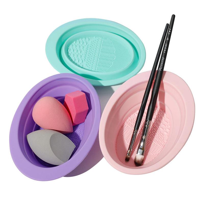 ซิลิโคนแปรงแต่งหน้าแปรงแต่งหน้ - Beauty Glazed Makeup บทวิจารณ์และราคา