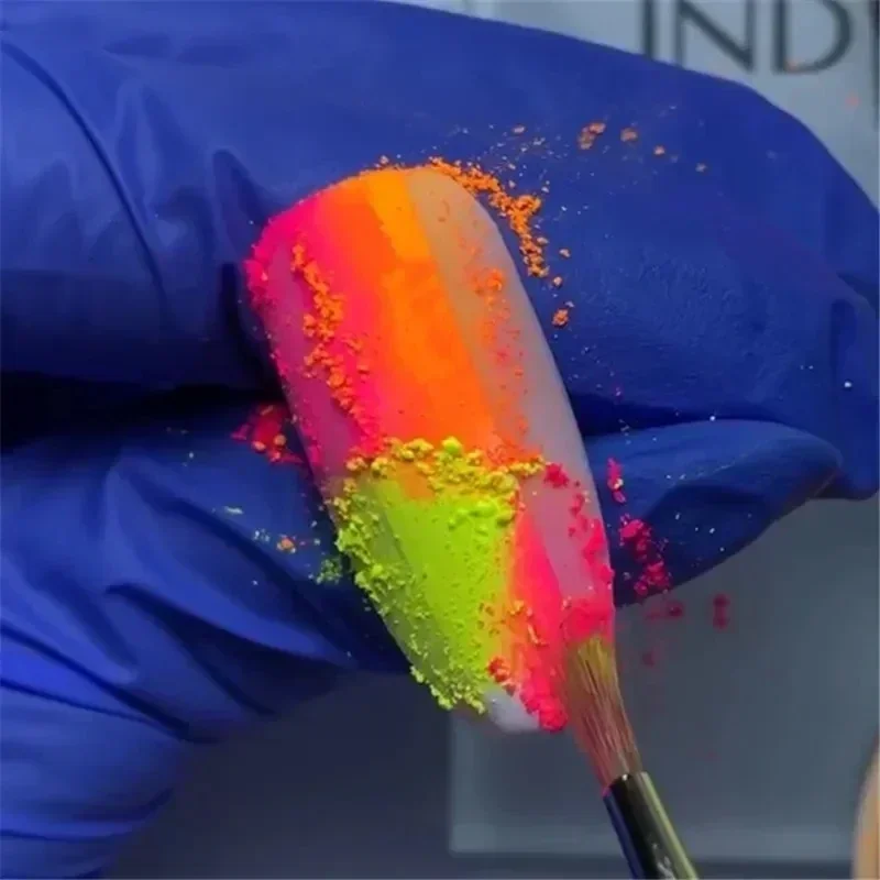อายแชโดว์อีพอกซีเรซินผงสีเรือง - Eyeshadow Glitter Pigment บทวิจารณ์และราคา