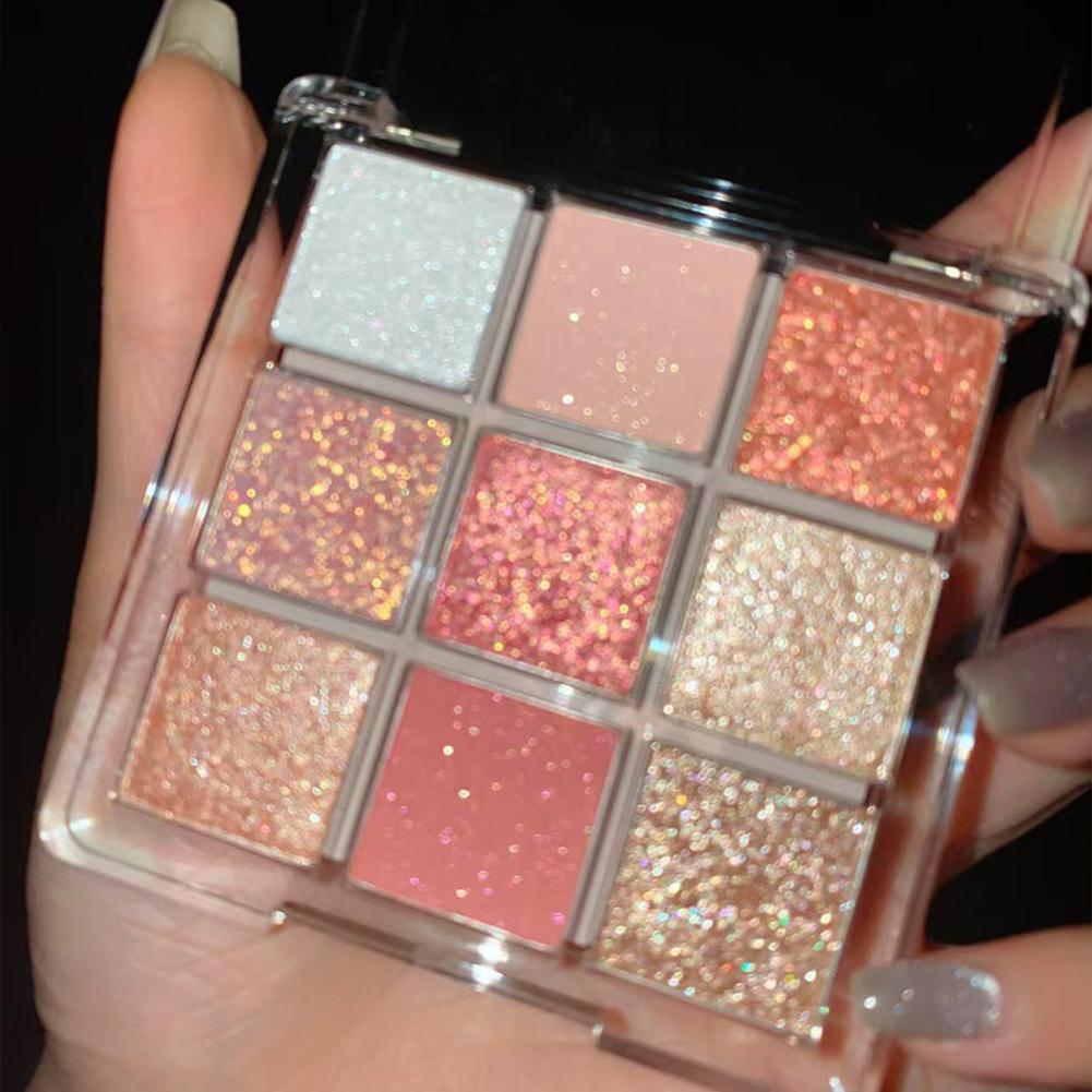 พาเลตต์อายแชโดว์กลิตเตอร์ อายแ - Eyeshadow Glitter Pigment บทวิจารณ์และราคา