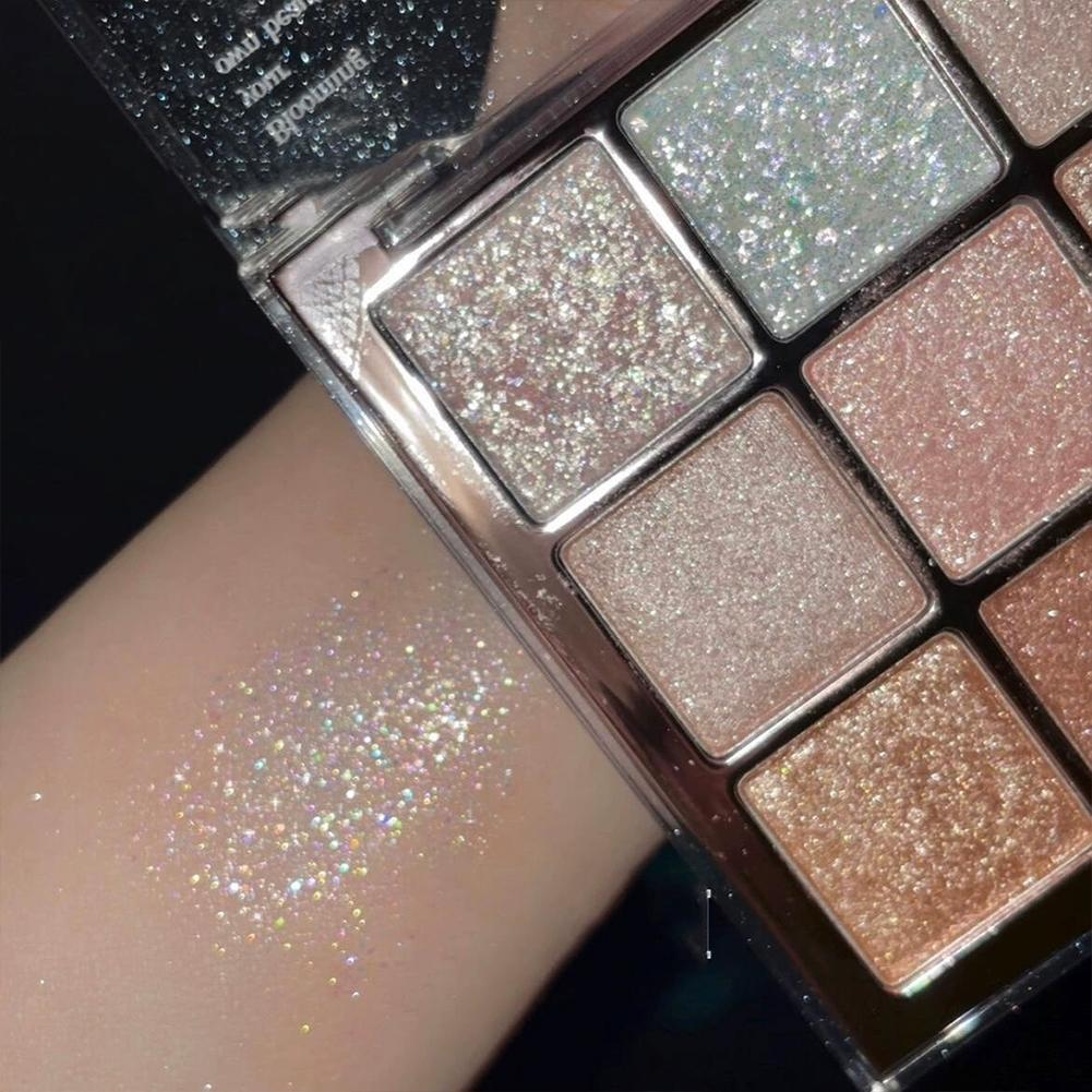 พาเลตต์อายแชโดว์กลิตเตอร์ อายแ - Eyeshadow Glitter Pigment บทวิจารณ์และราคา
