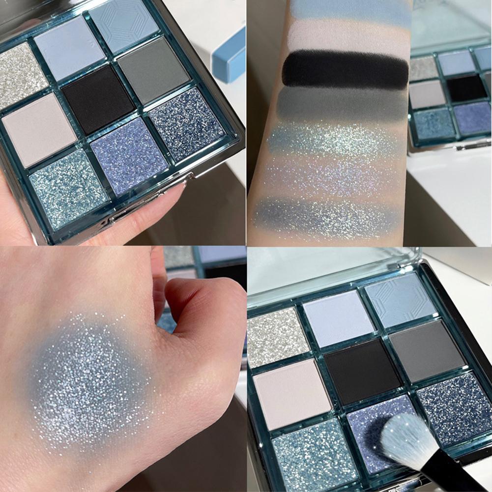 พาเลตต์อายแชโดว์กลิตเตอร์ อายแ - Eyeshadow Glitter Pigment บทวิจารณ์และราคา
