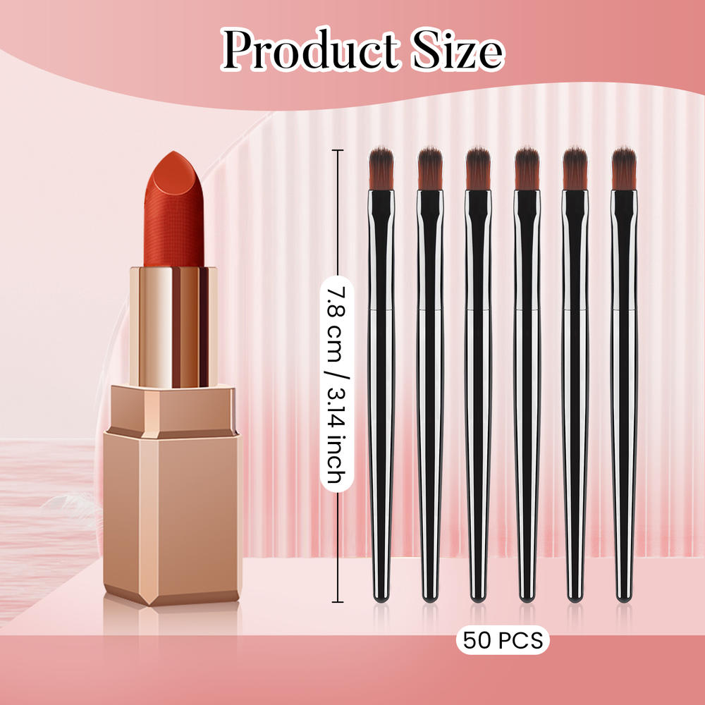 50/100 ชิ้นชุดแปรงทาปากแบบใช้แ - Makeup Beauty Set บทวิจารณ์และราคา