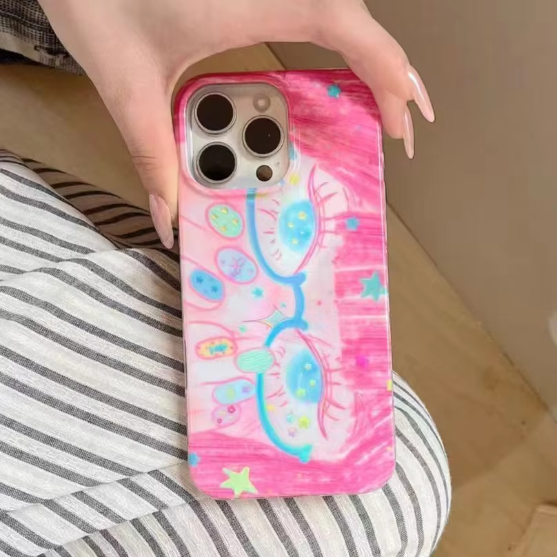 เคสโทรศัพท์ลายสาวสวยตาสีฟ้า แต - Makeup Plus Beauty บทวิจารณ์และราคา