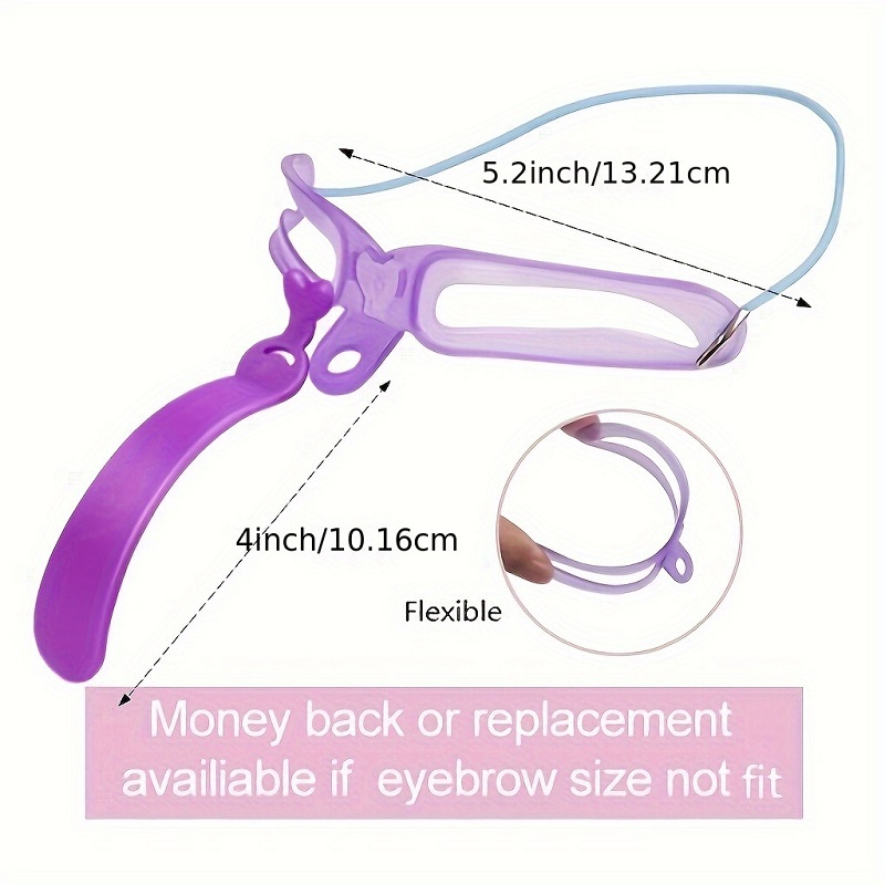 8 In 1 Reusable Eyebrow Stenci - Beauty Makeup Tools Set บทวิจารณ์และราคา