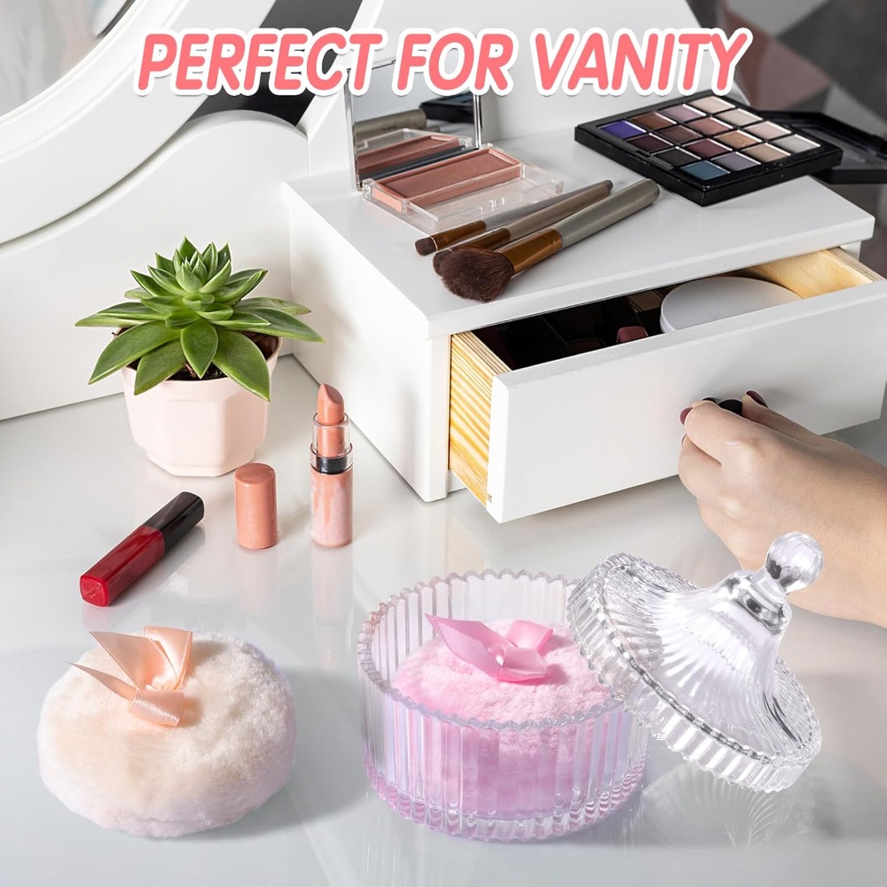 พัฟแป้งฝุ่นพร้อมกล่องเก็บของแก - Beauty Makeup Gift Sets บทวิจารณ์และราคา