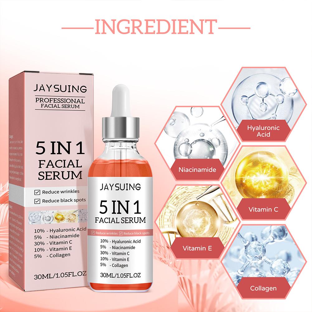 เซรั่มบำรุงผิวหน้า 5 in 1 วิตา - Vitamin C Serum Face บทวิจารณ์และราคา