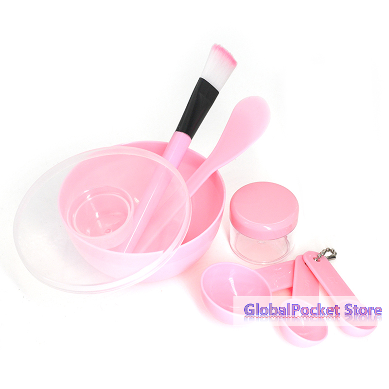 ชุดแปรงพอกหน้า ชาม ช้อน แปรงพอ - Makeup Beauty Set บทวิจารณ์และราคา
