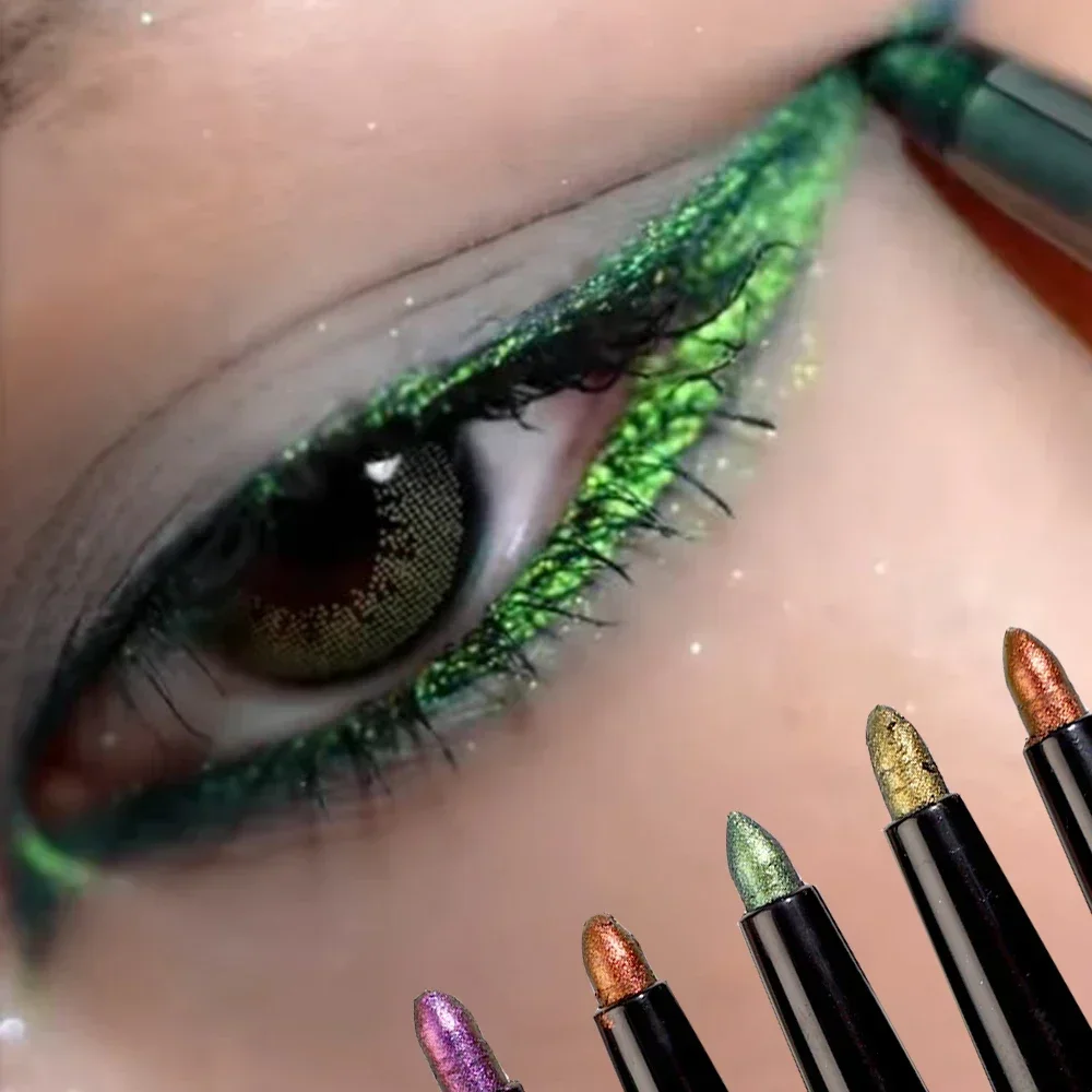 Multi Chrome Eye Liner ปากกายา - Eyeshadow Glitter Pigment บทวิจารณ์และราคา