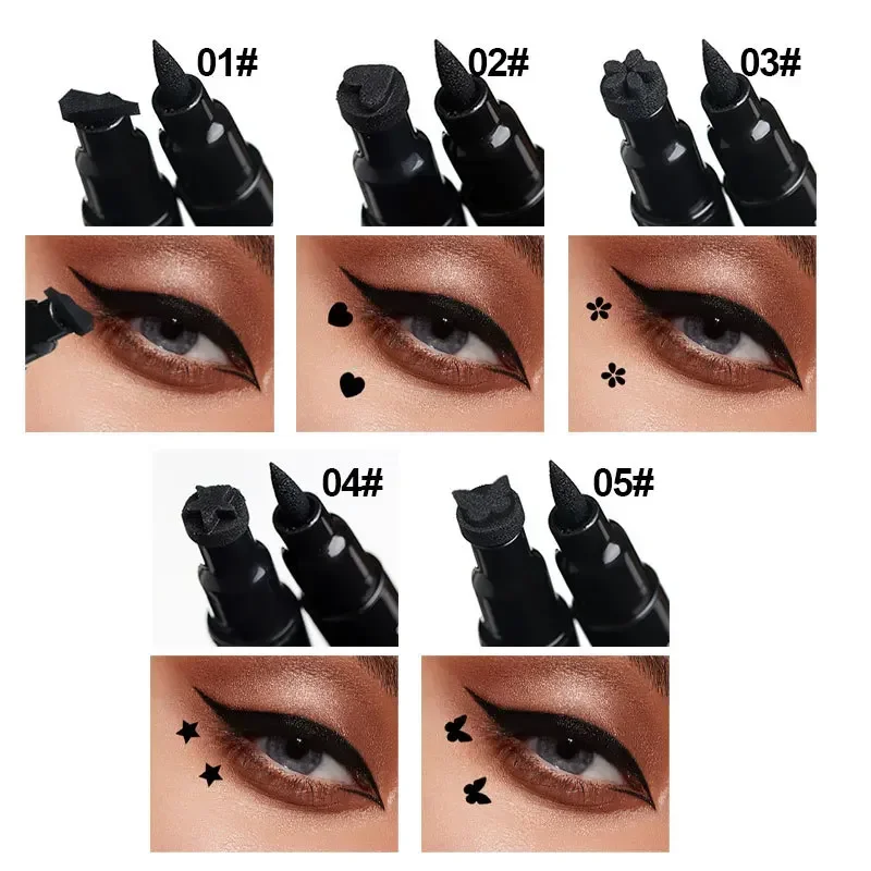 ปากกาอายไลเนอร์แบบ2อิน1ปากกาซี - Beauty Mark Makeup บทวิจารณ์และราคา