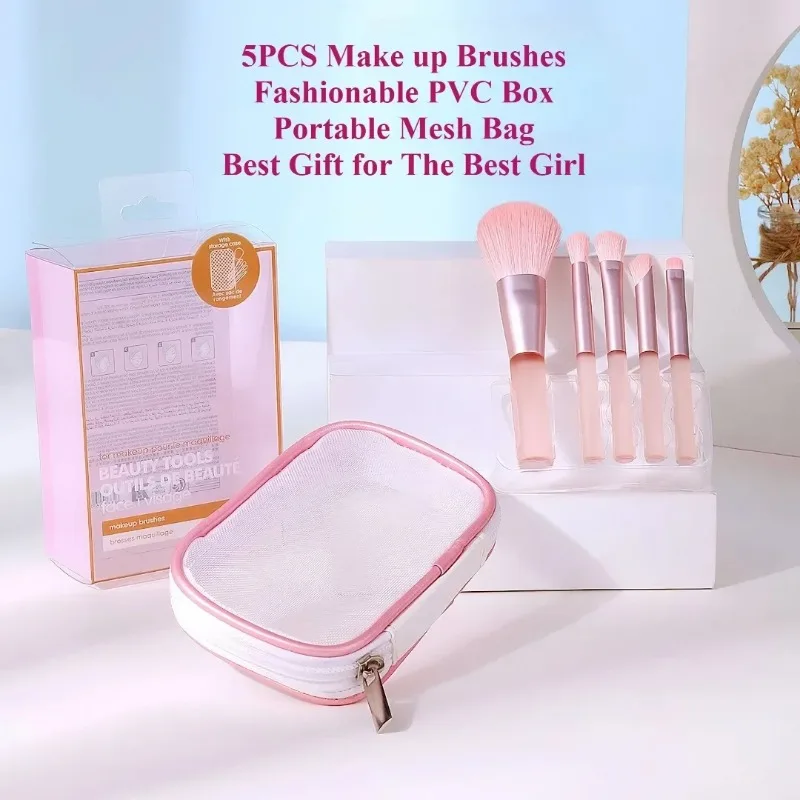 ชุดแปรงแต่งหน้า 5 ชิ้น แปรงปัด - Beauty Makeup Gift Sets บทวิจารณ์และราคา