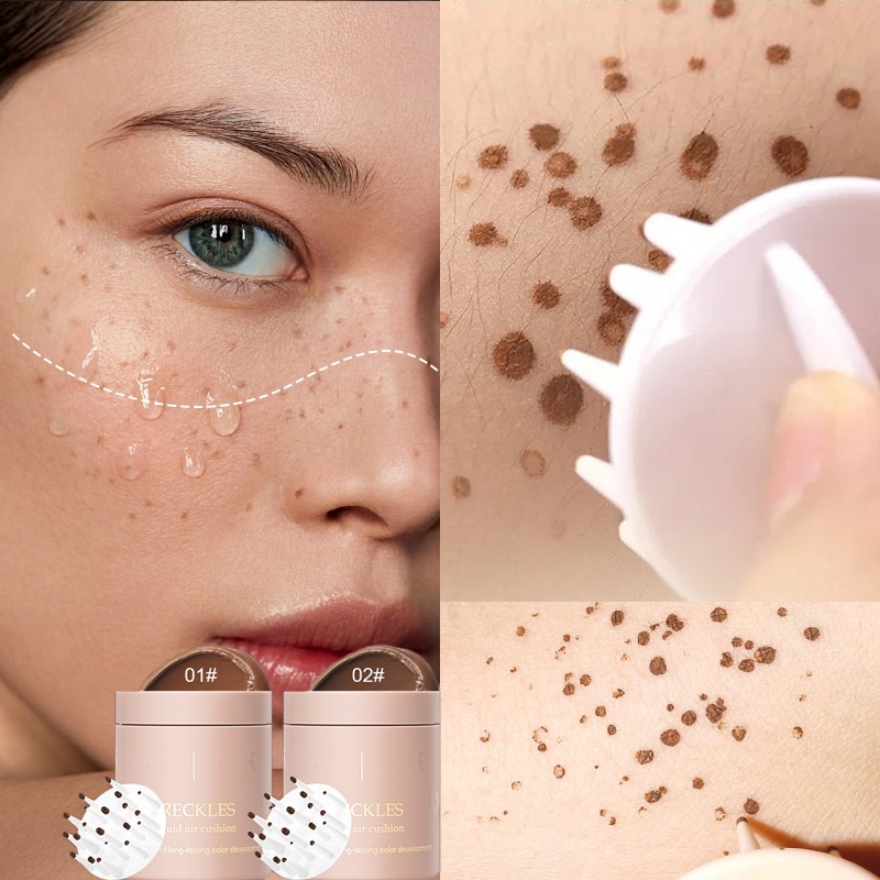 ปากกาแต้มกระ น้ำตาลอ่อน สูตรธร - Beauty Mark Makeup บทวิจารณ์และราคา