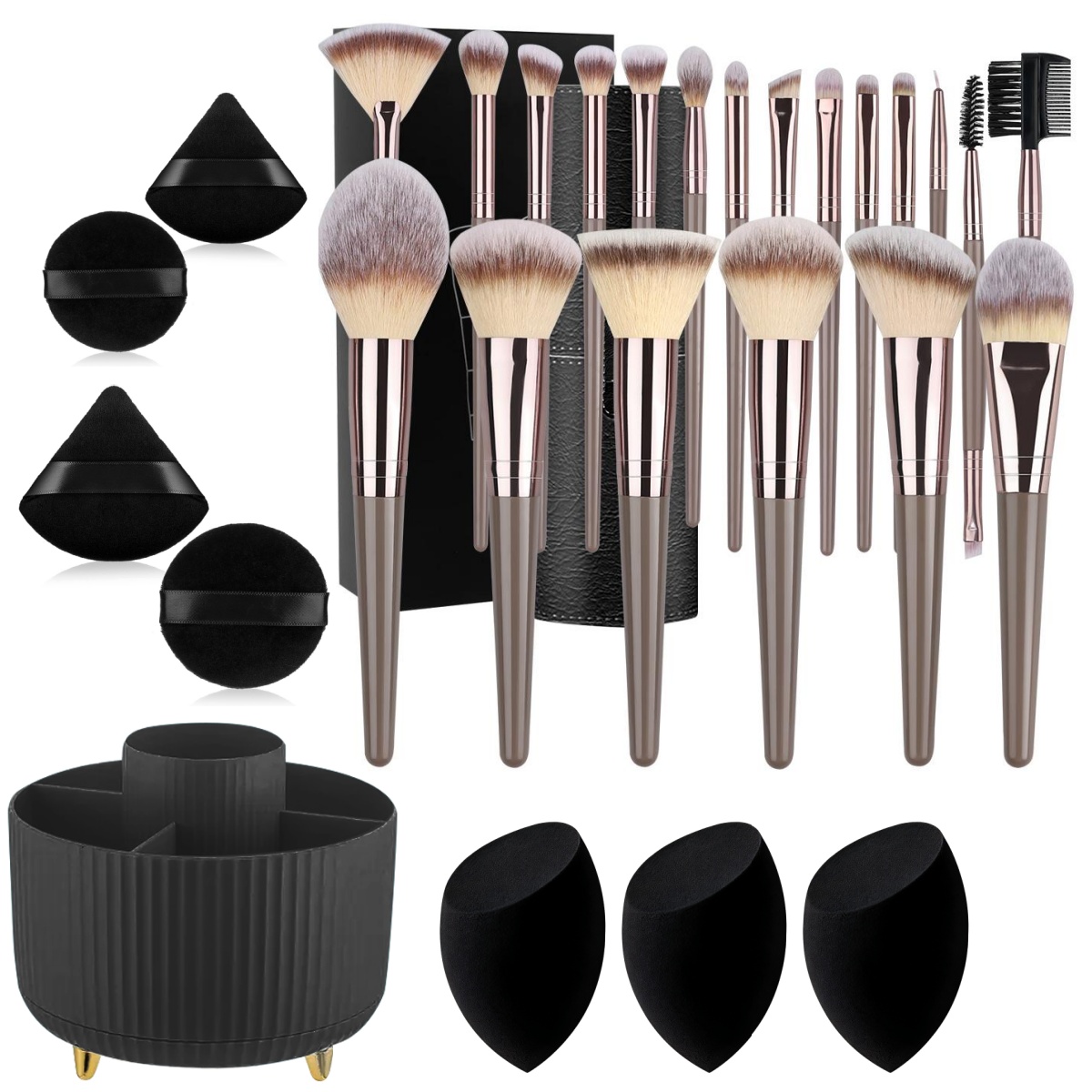 ชุดแปรงแต่งหน้าแบบมืออาชีพ 1-2 - Beauty Makeup Gift Sets บทวิจารณ์และราคา
