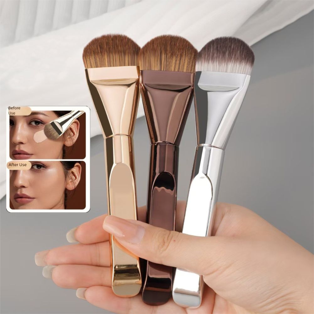 แปรงรองพื้นแบบบางพิเศษ หัวแปรง - Beauty Mark Makeup บทวิจารณ์และราคา