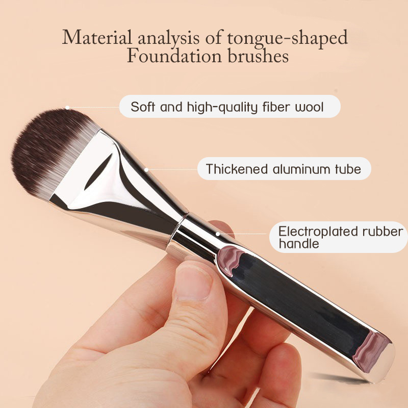 แปรงแต่งหน้าแบบไร้รอยต่อทรงลิ้ - Beauty Mark Makeup บทวิจารณ์และราคา