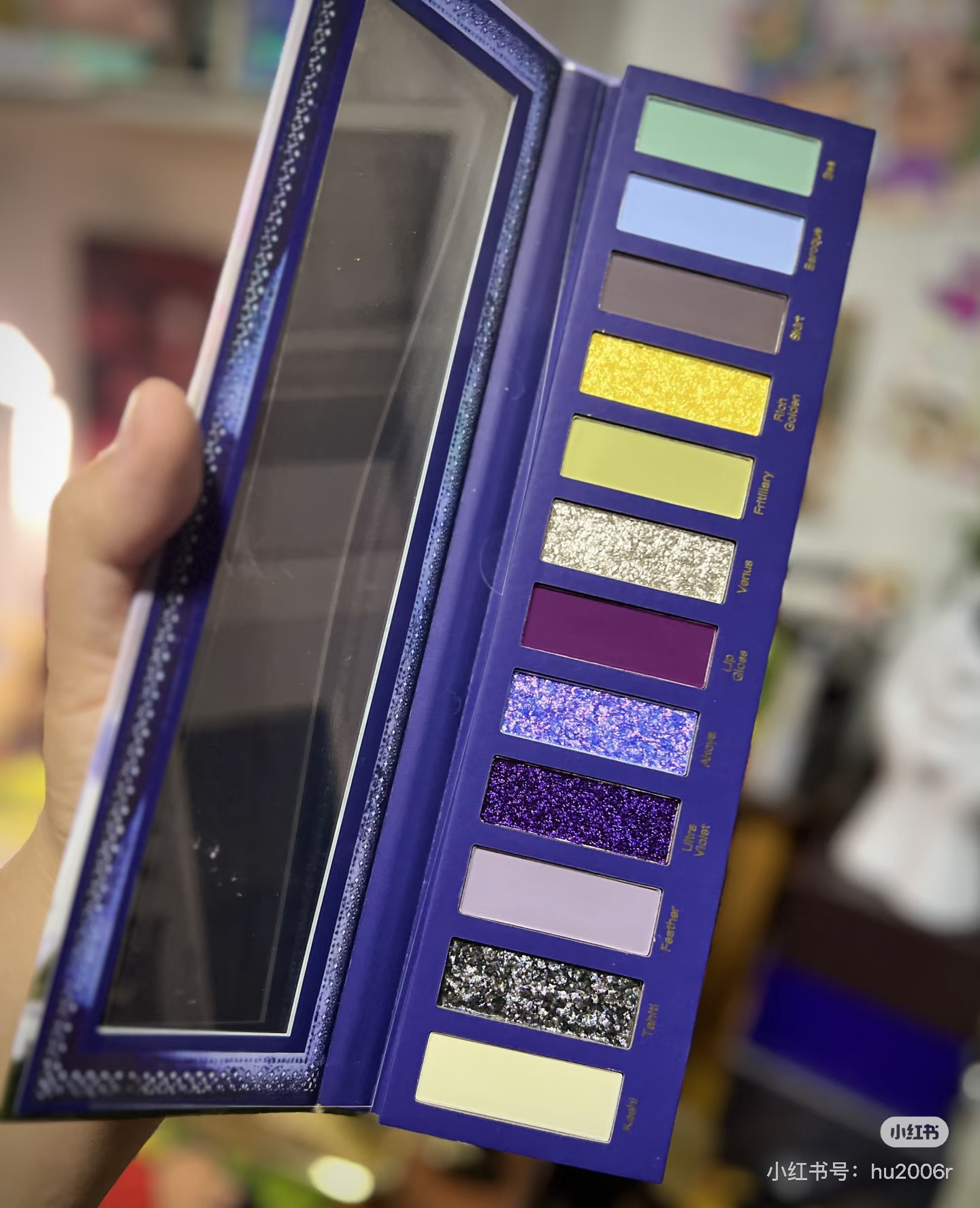 พาเลทอายแชโดว์ 14 สี นาริมิ พั - Eyeshadow Glitter Pigment บทวิจารณ์และราคา